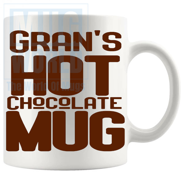 Grans hot chocolate mug
