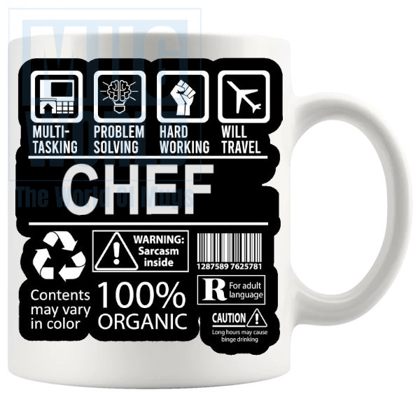 Hard Working Chef Mug