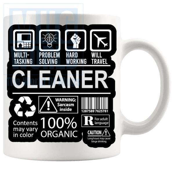 Hard Working Cleaner Mug