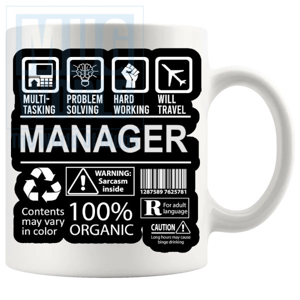 Hard Working Manager Mug