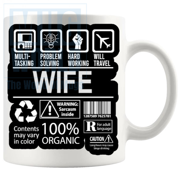 Hard Working Wife Mug