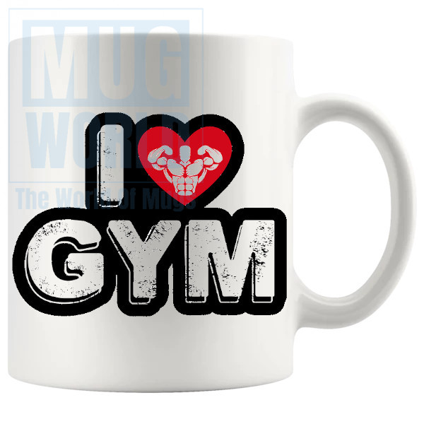 I Love Gym Mug