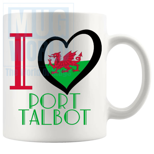 I Love Port Talbot Mug