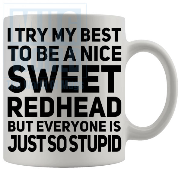 I Try My Best To Be Nice Mug