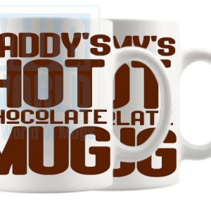 Mommys and Daddya Hot Chocolate Mug 2 Pack