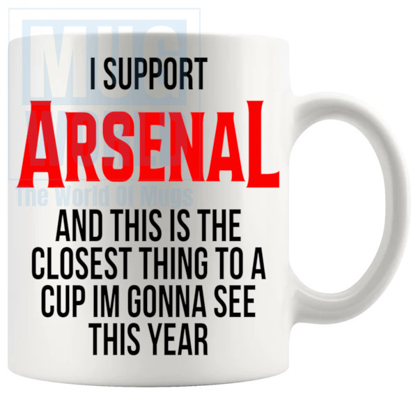 arsenal closest thing to a cup mug