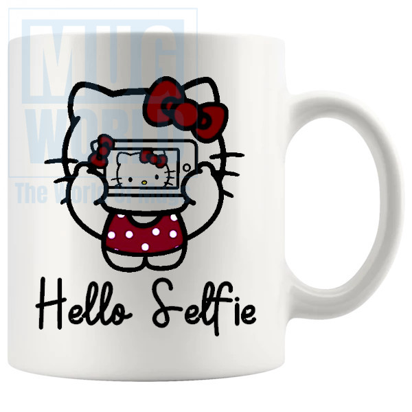 Hello Selfie Mug Hello Kitty Inspired Gifts
