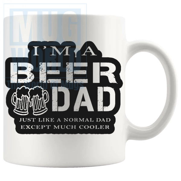 Im A Beer Dad Mug Design 2