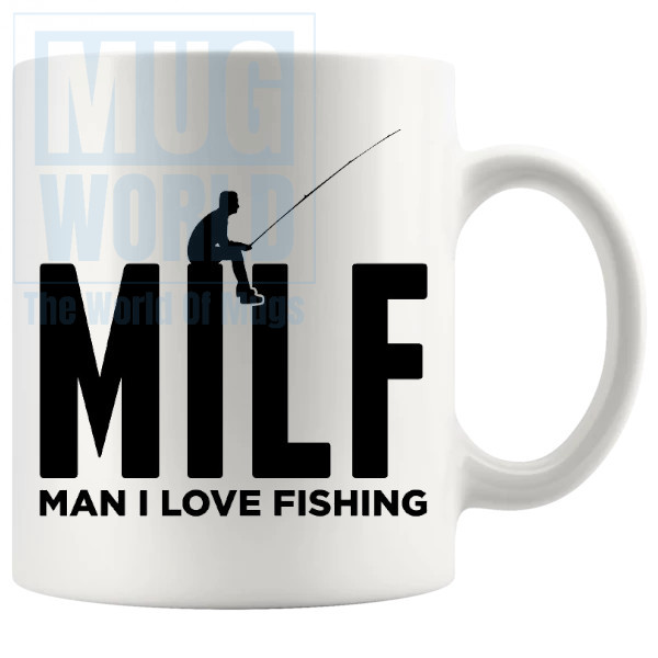 Man I Love Fishing Mug Design 3