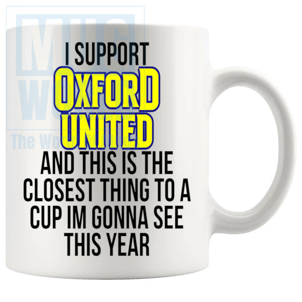 Oxford United Closest Thing To A Cup Mug