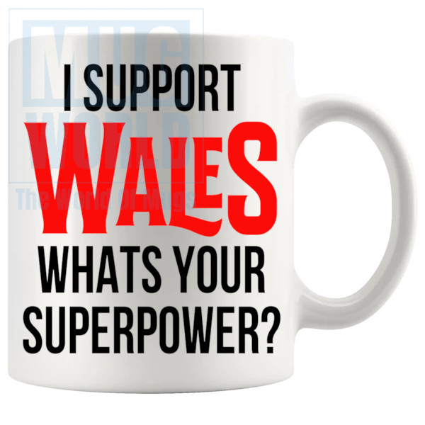 Wales Fans Superpower Mug