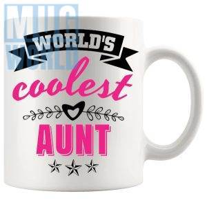 Worlds Coolest Aunt Mug