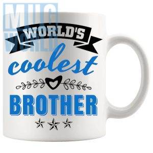 Worlds Coolest Brother Mug