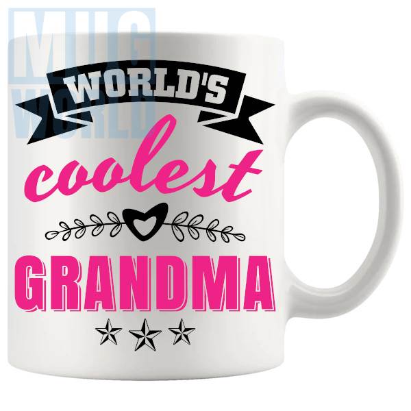 Worlds Coolest Grandma Mug