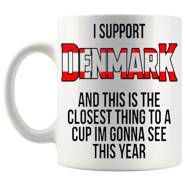 Denmark Euro Mug left handle