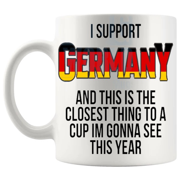 Germany Euro Mug left handle