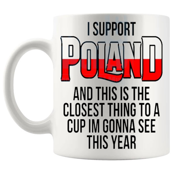 Poland Euro Mug left handle