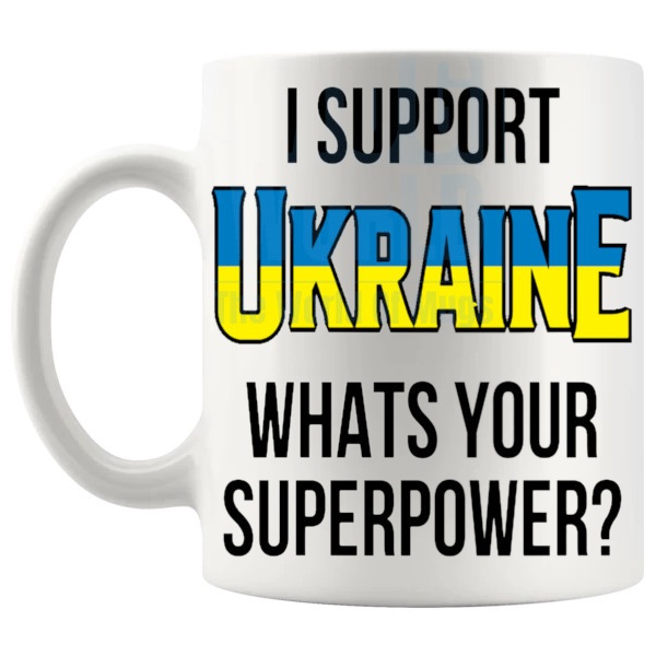 Ukraine Supporters Euro Mug left handle