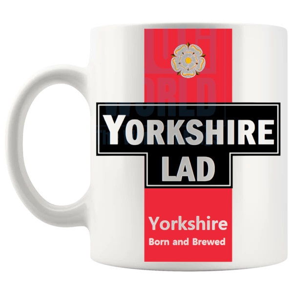 Yorkshire Lad Mug left handle