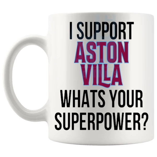 aston villa fans superpower mug left handle